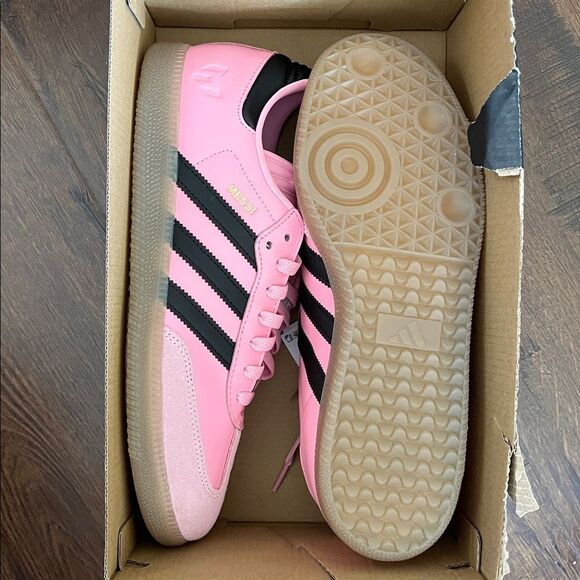 Adidas Samba Messi pink/black men size 10 - Picture 5 of 6
